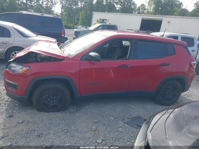 45675585 :رقم المزاد ، 3C4NJCAB4LT169823 vin ، 2020 Jeep Compass Sport Fwd مزاد بيع