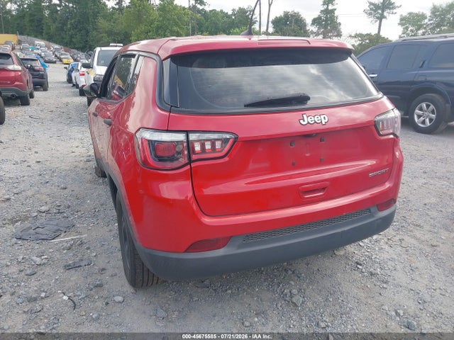 45675585 :رقم المزاد ، 3C4NJCAB4LT169823 vin ، 2020 Jeep Compass Sport Fwd مزاد بيع