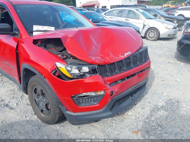 45675585 :رقم المزاد ، 3C4NJCAB4LT169823 vin ، 2020 Jeep Compass Sport Fwd مزاد بيع