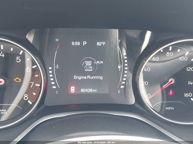 45675585 :رقم المزاد ، 3C4NJCAB4LT169823 vin ، 2020 Jeep Compass Sport Fwd مزاد بيع