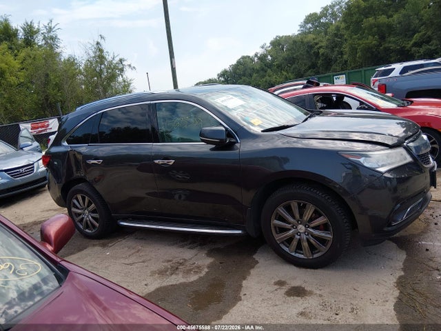 45675588 :رقم المزاد ، 5FRYD4H92GB026725 vin ، 2016 Acura Mdx Advance   Entertainment Packages/advance Package مزاد بيع
