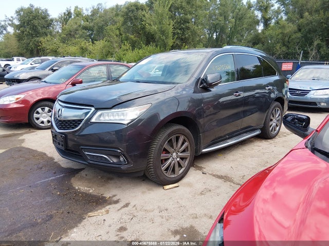 45675588 :رقم المزاد ، 5FRYD4H92GB026725 vin ، 2016 Acura Mdx Advance   Entertainment Packages/advance Package مزاد بيع