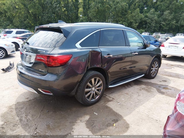 45675588 :رقم المزاد ، 5FRYD4H92GB026725 vin ، 2016 Acura Mdx Advance   Entertainment Packages/advance Package مزاد بيع