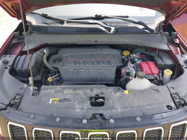 45675603 :رقم المزاد ، 3C4NJDBB7LT224060 vin ، 2020 Jeep Compass Latitude 4x4 مزاد بيع