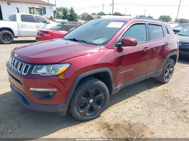 45675603 :رقم المزاد ، 3C4NJDBB7LT224060 vin ، 2020 Jeep Compass Latitude 4x4 مزاد بيع