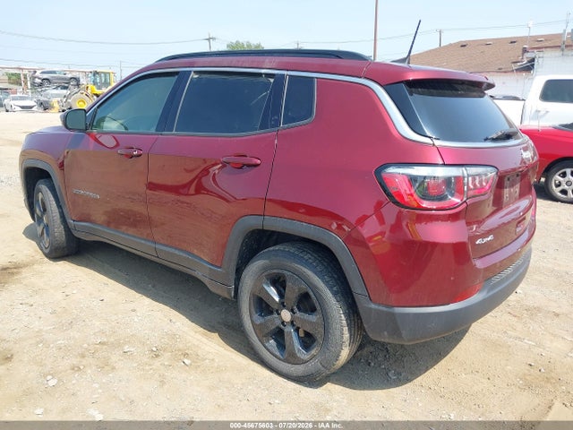 45675603 :رقم المزاد ، 3C4NJDBB7LT224060 vin ، 2020 Jeep Compass Latitude 4x4 مزاد بيع