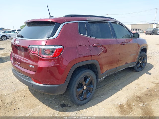 45675603 :رقم المزاد ، 3C4NJDBB7LT224060 vin ، 2020 Jeep Compass Latitude 4x4 مزاد بيع
