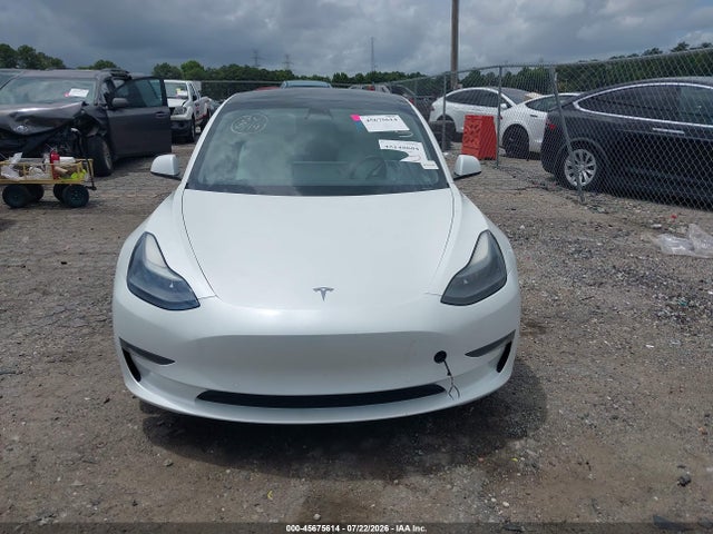45675614 :رقم المزاد ، 5YJ3E1EB4NF271019 vin ، 2022 Tesla Model 3 Long Range Dual Motor All-wheel Drive مزاد بيع