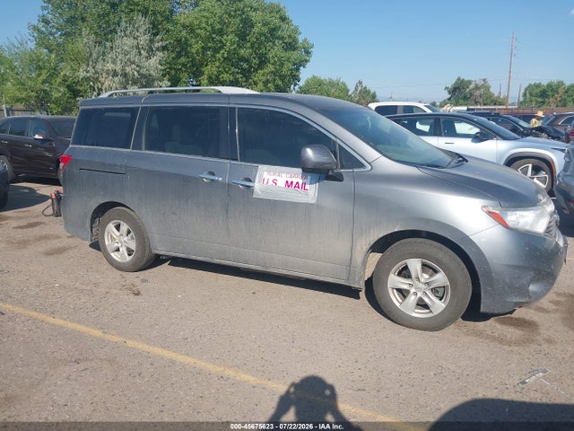 2016 Nissan Quest Platinum/s/sl/sv მანქანა იყიდება აუქციონზე, vin: JN8AE2KP7G9156820, აუქციონის ნომერი: 45675623
