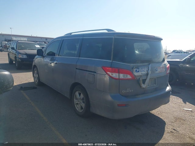 2016 Nissan Quest Platinum/s/sl/sv მანქანა იყიდება აუქციონზე, vin: JN8AE2KP7G9156820, აუქციონის ნომერი: 45675623