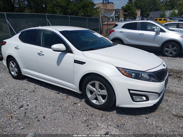 45675651 :رقم المزاد ، KNAGM4A75F5590632 vin ، 2015 Kia Optima Lx مزاد بيع