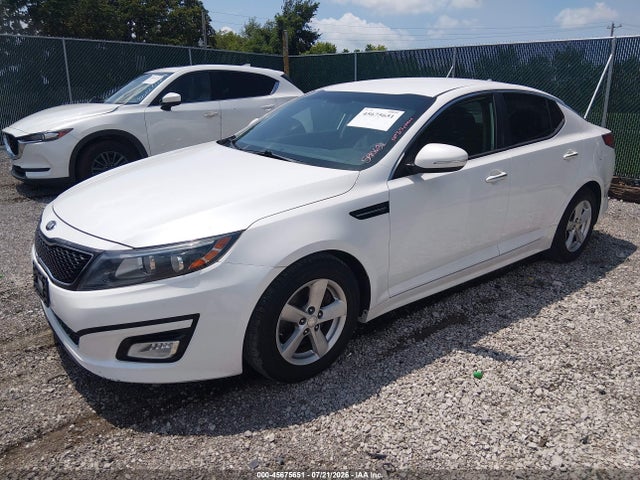 45675651 :رقم المزاد ، KNAGM4A75F5590632 vin ، 2015 Kia Optima Lx مزاد بيع