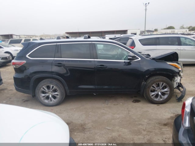Продаж на аукціоні авто 2015 Toyota Highlander Xle V6, vin: 5TDKKRFH0FS092141, номер лоту: 45675690