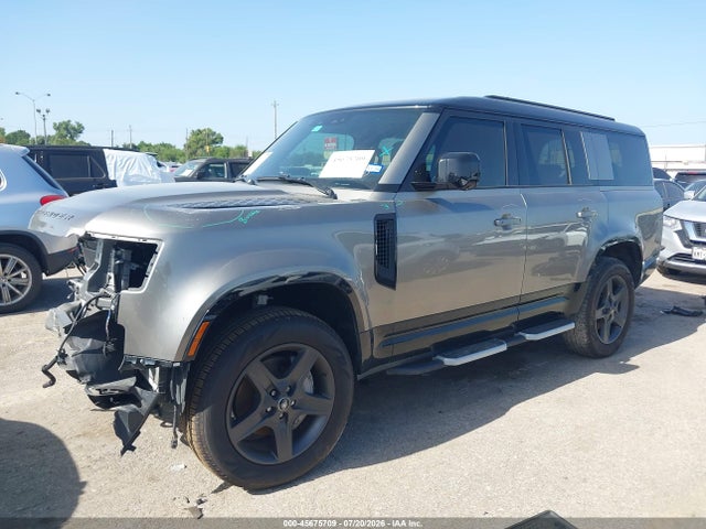 2025 Land Rover Defender 130 P400 X-dynamic Se მანქანა იყიდება აუქციონზე, vin: SALE2FEUXS2373142, აუქციონის ნომერი: 45675709