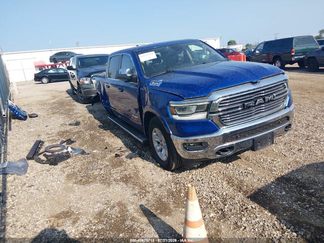 45675718 :رقم المزاد ، 1C6SRFJTXKN877537 vin ، 2019 Ram 1500 Laramie  4x4 5'7 Box مزاد بيع