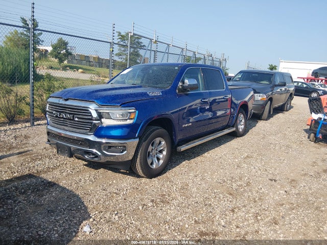 45675718 :رقم المزاد ، 1C6SRFJTXKN877537 vin ، 2019 Ram 1500 Laramie  4x4 5'7 Box مزاد بيع