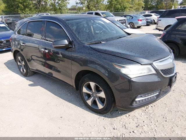 2016 Acura Mdx Acurawatch Plus Package მანქანა იყიდება აუქციონზე, vin: 5FRYD4H21GB049433, აუქციონის ნომერი: 45675728