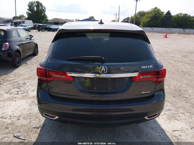 2016 Acura Mdx Acurawatch Plus Package მანქანა იყიდება აუქციონზე, vin: 5FRYD4H21GB049433, აუქციონის ნომერი: 45675728