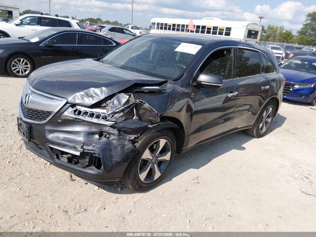 2016 Acura Mdx Acurawatch Plus Package მანქანა იყიდება აუქციონზე, vin: 5FRYD4H21GB049433, აუქციონის ნომერი: 45675728
