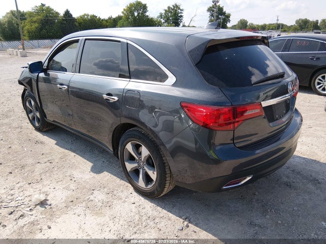 2016 Acura Mdx Acurawatch Plus Package მანქანა იყიდება აუქციონზე, vin: 5FRYD4H21GB049433, აუქციონის ნომერი: 45675728