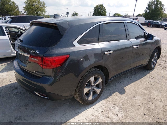 2016 Acura Mdx Acurawatch Plus Package მანქანა იყიდება აუქციონზე, vin: 5FRYD4H21GB049433, აუქციონის ნომერი: 45675728