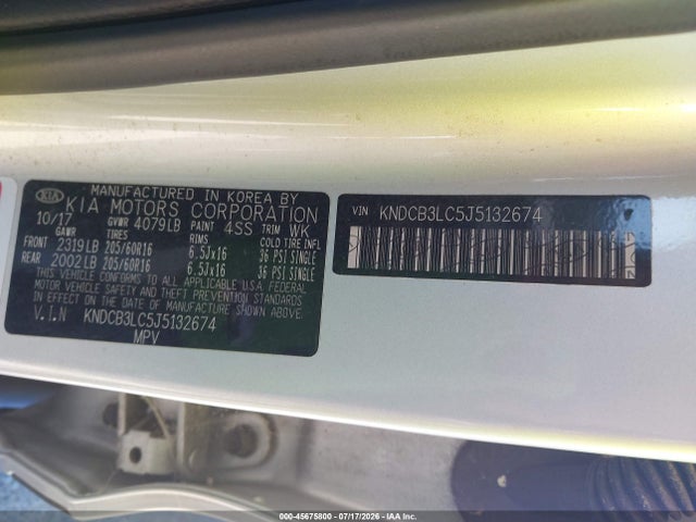 KIA NIRO FE 2018 KNDCB3LC5J5132674 Image 9