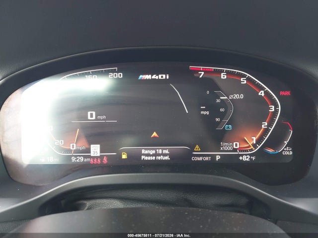 Продажа на аукционе авто 2021 Bmw X3 M40i, vin: 5UXTY9C09M9G70428, номер лота: 45675811