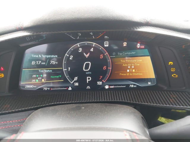 45675918 :رقم المزاد ، 1G1YC2D44P5500090 vin ، 2023 Chevrolet Corvette Stingray Rwd  3lt مزاد بيع