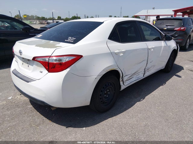 Продажа на аукционе авто 2014 Toyota Corolla Le, vin: 5YFBURHE3EP169279, номер лота: 45675977