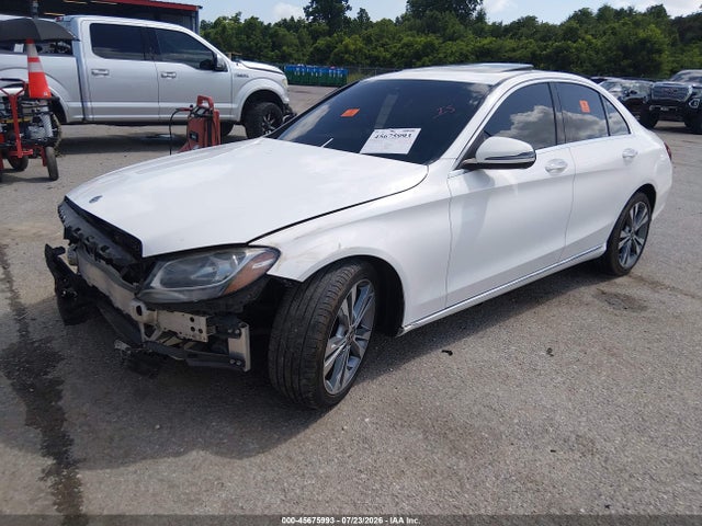 45675993 :رقم المزاد ، 55SWF4JB3JU245134 vin ، 2018 Mercedes-benz C 300 مزاد بيع