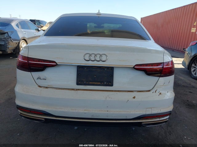 Продажа на аукционе авто 2020 Audi A4 Premium 40 Tfsi Front-wheel Drive S Tronic, vin: WAUGMAF43LN008889, номер лота: 45675994