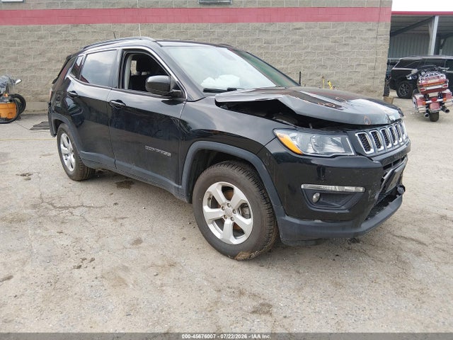 Aukcja sprzedaży 2019 Jeep Compass Latitude 4x4, vin: 3C4NJDBB6KT767446, numer aukcji: 45676007