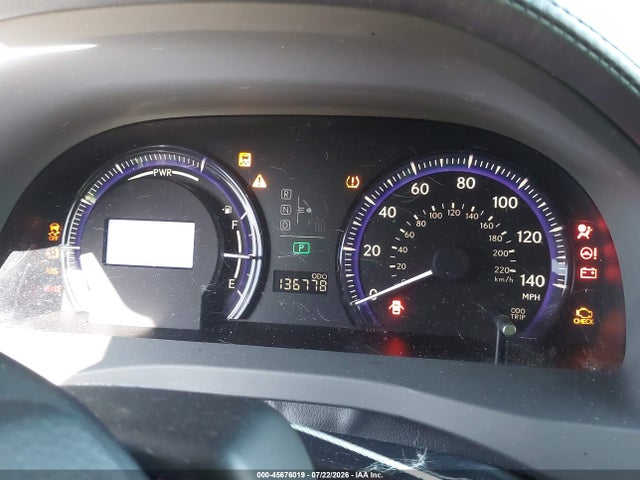Aukcja sprzedaży 2010 Lexus Hs 250h Premium, vin: JTHBB1BA6A2018599, numer aukcji: 45676019