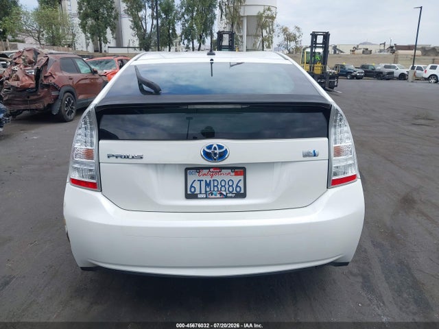 2011 Toyota Prius Two მანქანა იყიდება აუქციონზე, vin: JTDKN3DU9B5313109, აუქციონის ნომერი: 45676032