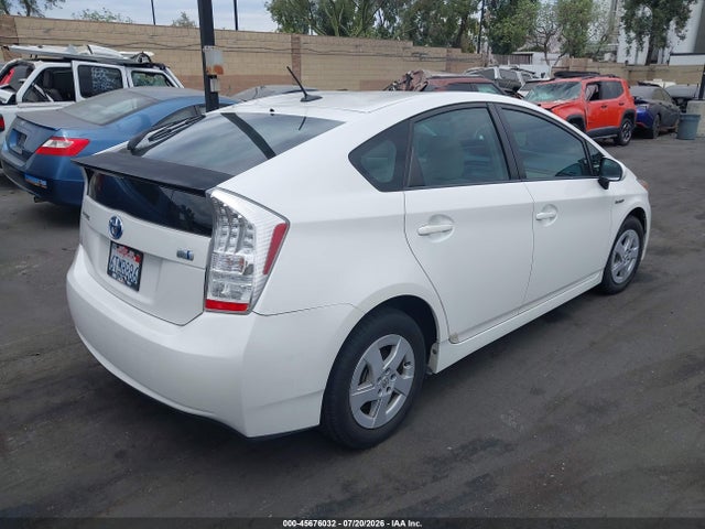 2011 Toyota Prius Two მანქანა იყიდება აუქციონზე, vin: JTDKN3DU9B5313109, აუქციონის ნომერი: 45676032