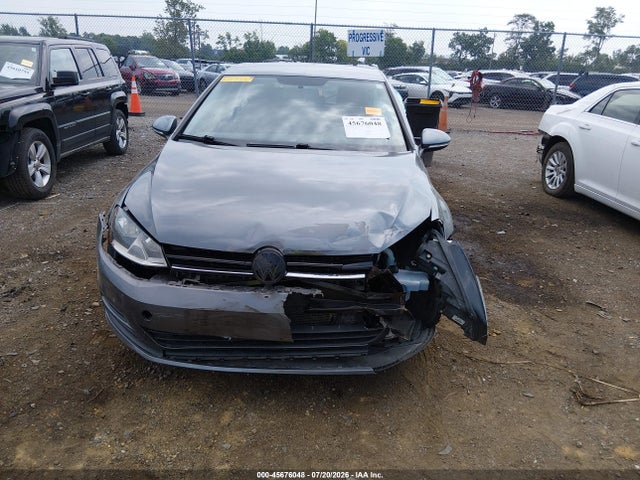 2015 Volkswagen Golf Tsi S 2-door მანქანა იყიდება აუქციონზე, vin: 3VW917AU5FM057733, აუქციონის ნომერი: 45676048