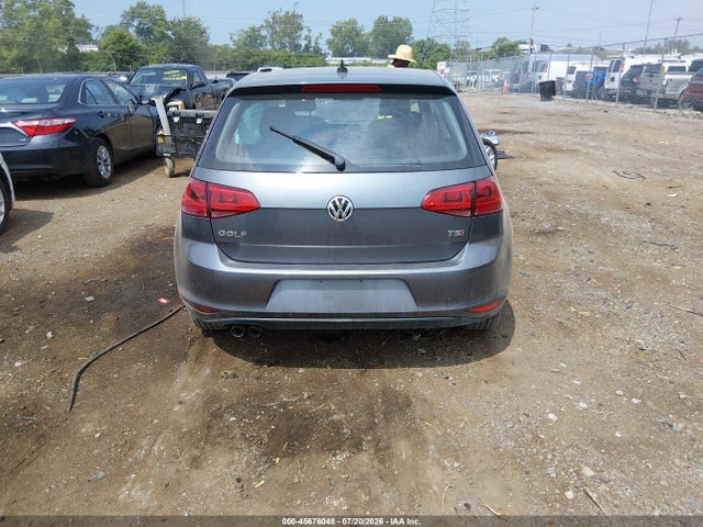 2015 Volkswagen Golf Tsi S 2-door მანქანა იყიდება აუქციონზე, vin: 3VW917AU5FM057733, აუქციონის ნომერი: 45676048