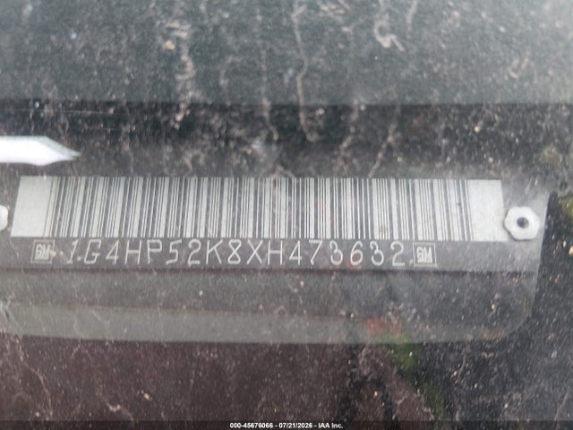Продаж на аукціоні авто 1999 Buick Lesabre Custom, vin: 1G4HP52K8XH473632, номер лоту: 45676066