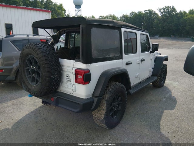 Aukcja sprzedaży 2024 Jeep Wrangler 4xe Willys 4xe, vin: 1C4RJXN68RW294011, numer aukcji: 45676087