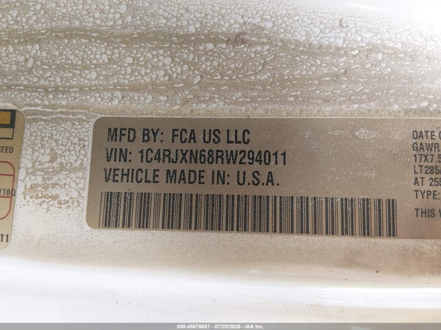 Aukcja sprzedaży 2024 Jeep Wrangler 4xe Willys 4xe, vin: 1C4RJXN68RW294011, numer aukcji: 45676087
