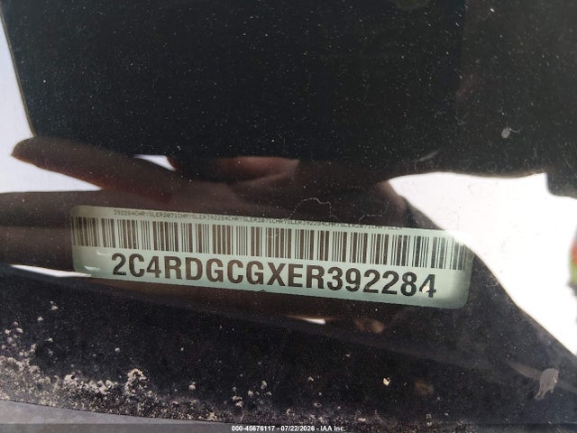 Dodge Grand Caravan Sxt 2014 2C4RDGCGXER392284 Image 9