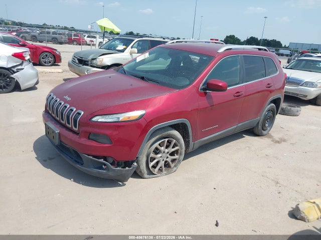 2017 Jeep Cherokee Latitude მანქანა იყიდება აუქციონზე, vin: 1C4PJLCB2HW574232, აუქციონის ნომერი: 45676138