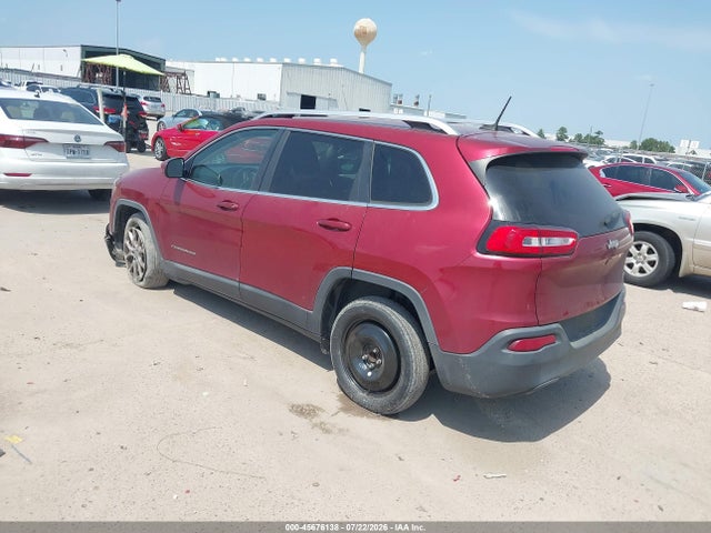 2017 Jeep Cherokee Latitude მანქანა იყიდება აუქციონზე, vin: 1C4PJLCB2HW574232, აუქციონის ნომერი: 45676138