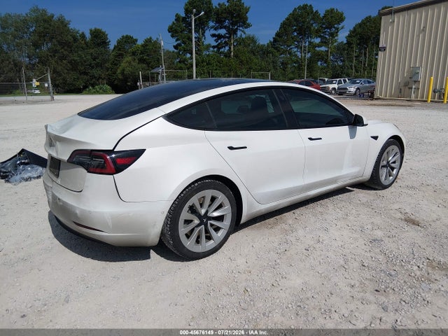 Tesla Model 3 Standard Range Plus Rear-wheel Drive 2021 5YJ3E1EAXMF048781 Image 4
