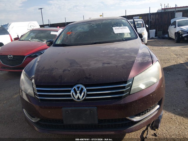 Продаж на аукціоні авто 2013 Volkswagen Passat 2.5l Se, vin: 1VWBP7A38DC034095, номер лоту: 45676161