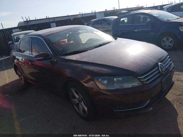 Продаж на аукціоні авто 2013 Volkswagen Passat 2.5l Se, vin: 1VWBP7A38DC034095, номер лоту: 45676161