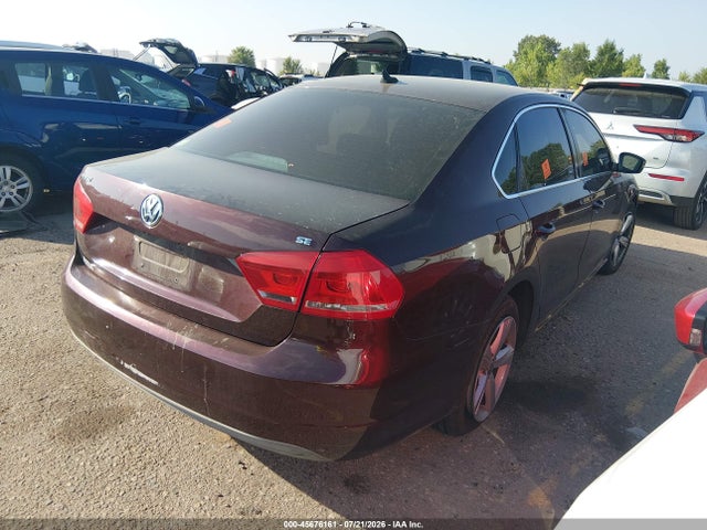 Продаж на аукціоні авто 2013 Volkswagen Passat 2.5l Se, vin: 1VWBP7A38DC034095, номер лоту: 45676161