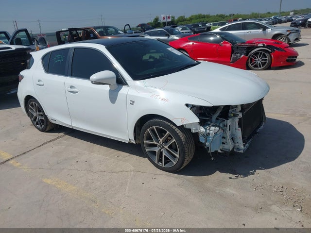 Auction sale of the 2015 Lexus Ct 200h, vin: JTHKD5BH4F2240323, lot number: 45676176