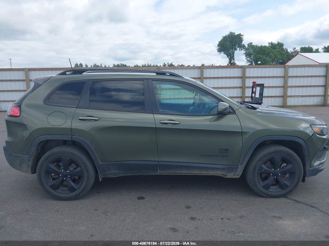 45676194 :رقم المزاد ، 1C4PJMCB1MD202599 vin ، 2021 Jeep Cherokee Latitude 4x4 مزاد بيع