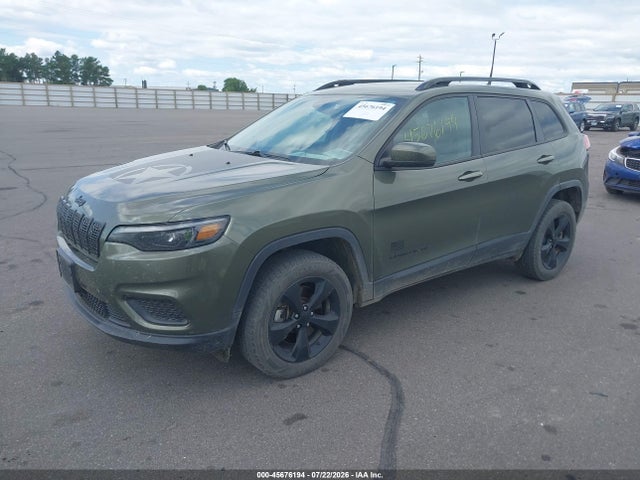 45676194 :رقم المزاد ، 1C4PJMCB1MD202599 vin ، 2021 Jeep Cherokee Latitude 4x4 مزاد بيع
